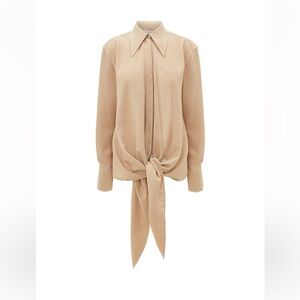 JW ANDERSON Waterfall poplin shirt, size 2